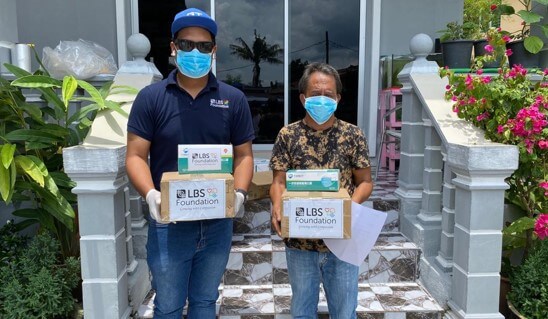 LBS Foundation donation to Hulu Langat Villages (14 April 2020)