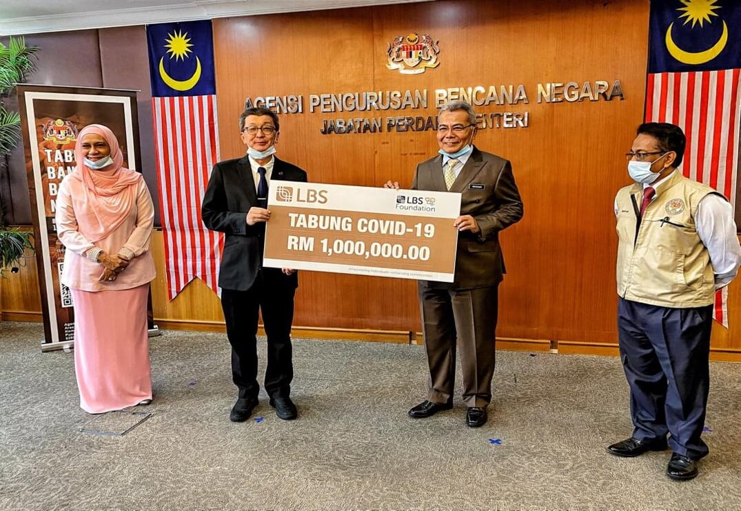 LBS Foundation donated RM1 Million (22 April 2020)