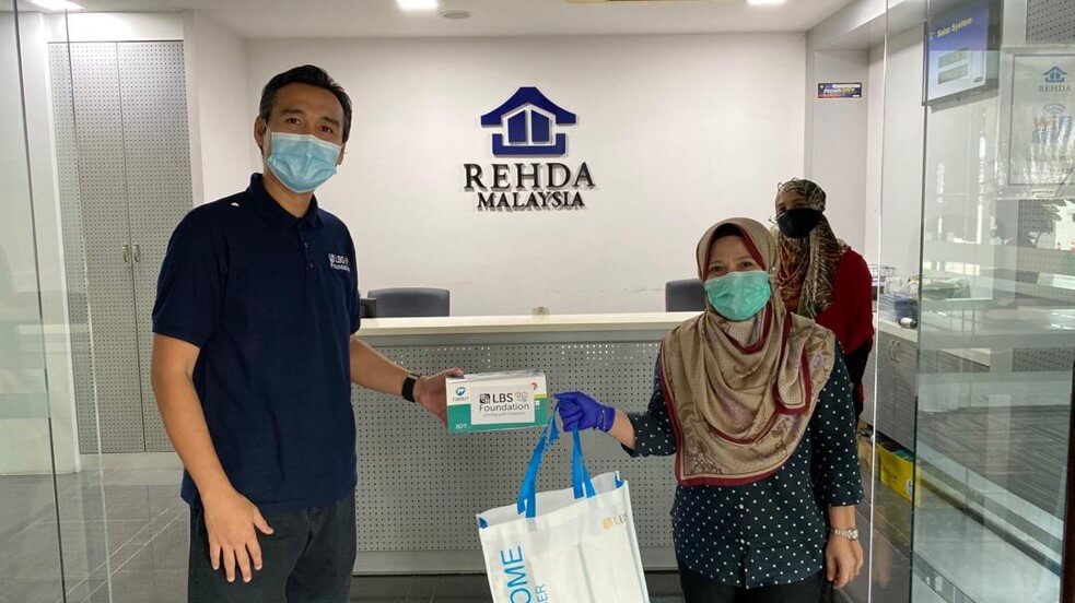 LBS Foundation Donation to REHDA HQ (13 May 2020)