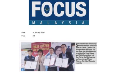2020.01.01 Focus Malaysia – Launch of Pusat Tuisyen Ajar Ajar Malaysia at M3 Shopping Mall