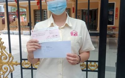 Donation to Persatuan Kebajikan Ai Chen OKU (31 May 2021)