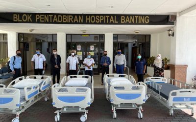 Sponsor hospital beds to Hospital Banting (3 June 2021)