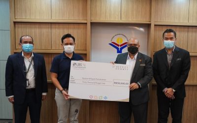 Donation to Yayasan Wilayah Persekutuan (14 Sept 2021)