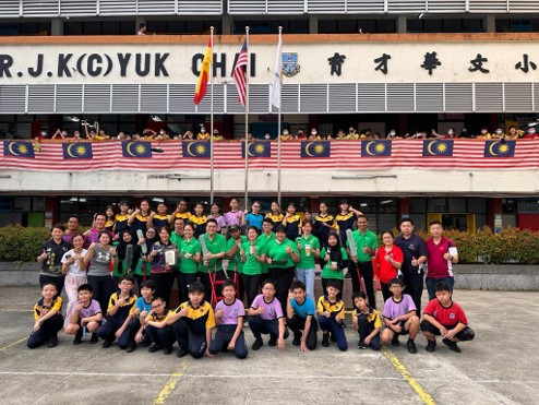 LBS Foundation Volunteered for Gotong Royong Madani at SJKC Yuk Chai, Petaling Jaya
